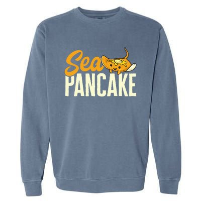 Sea Pancake Stingray Manta Ray Ocean Stingray Garment-Dyed Sweatshirt