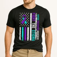 Suicide Prevention Support Fight Stigma Suicide Awareness Cooling Performance Crew T-Shirt