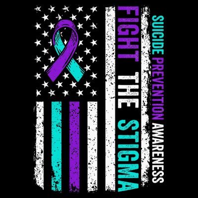 Suicide Prevention Support Fight Stigma Suicide Awareness T-Shirt