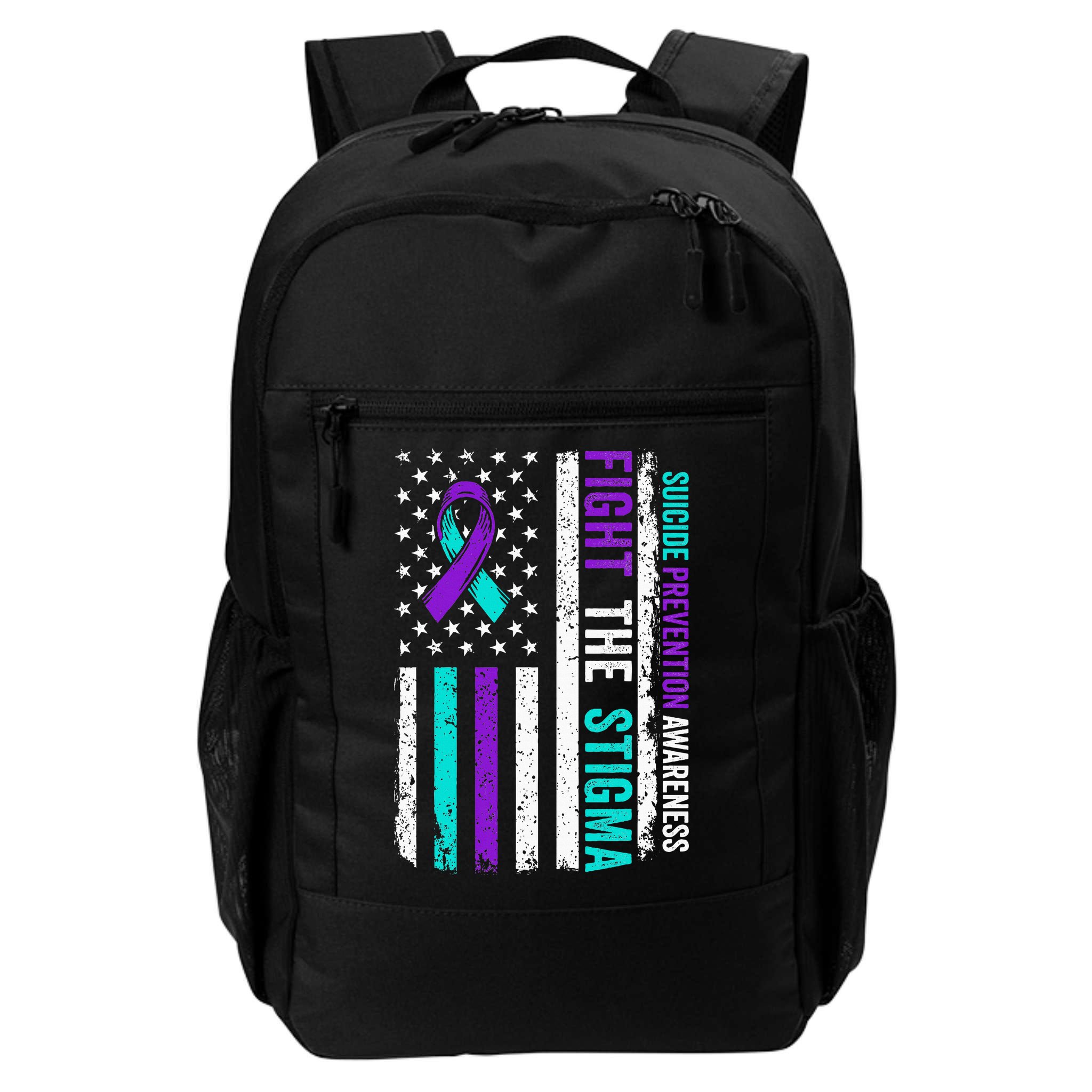 Suicide Prevention Support Fight Stigma Suicide Awareness Backpack
