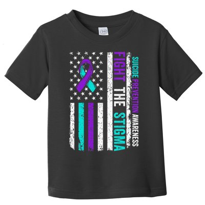 Suicide Prevention Support Fight Stigma Suicide Awareness Toddler T-Shirt