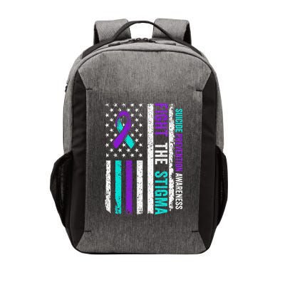 Suicide Prevention Support Fight Stigma Suicide Awareness Vector Backpack