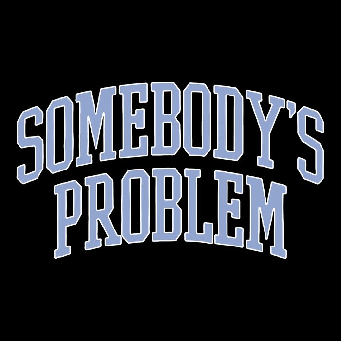 SomebodyS Problem Flat Bill Trucker Hat