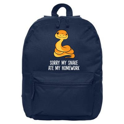 Snake Pet School Sorry, My Snake Ate Homework 16 in Basic Backpack
