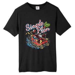 Simple Plan Santa Claus Sleigh Tall Fusion ChromaSoft Performance T-Shirt