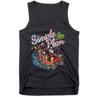 Simple Plan Santa Claus Sleigh Tank Top