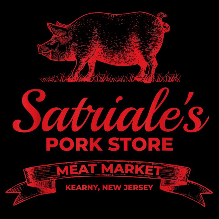 Satriales Pork Store Kearny New Jersey Drawstring Bag