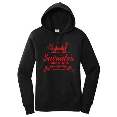 Satriales Pork Store Kearny New Jersey Women's Pullover Hoodie