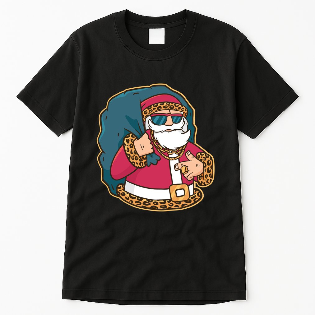 Santa Pimp Tall T-Shirt