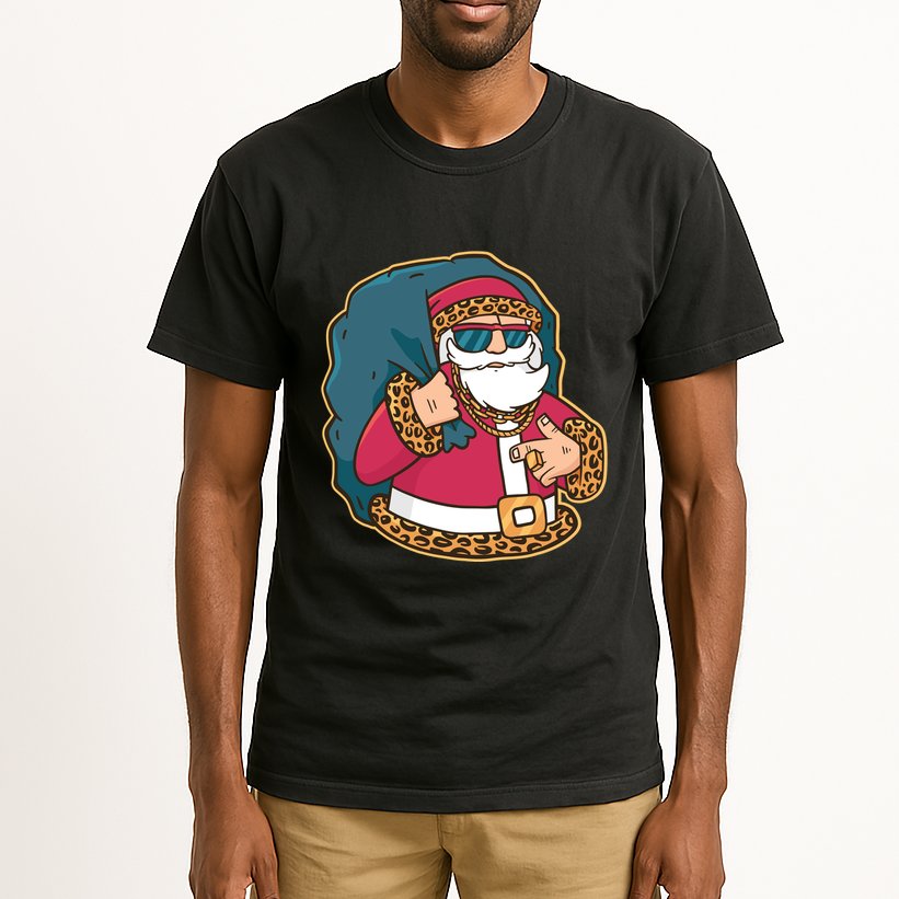 Santa Pimp Tall T-Shirt