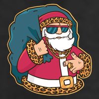 Santa Pimp Adult Drive Performance Visor