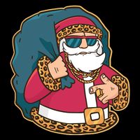 Santa Pimp Bucket Hat