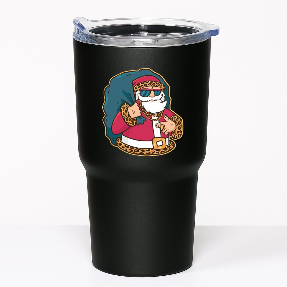 Santa Pimp Tumbler