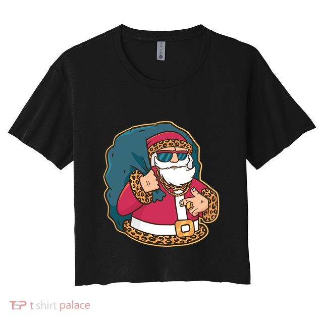 Santa Pimp Crop Top