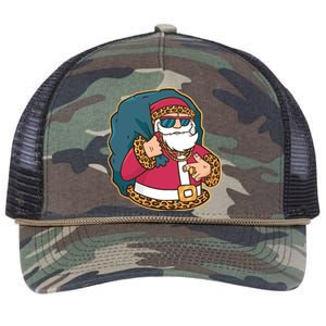 Santa Pimp Retro Rope Trucker Hat Cap