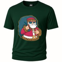 Santa Pimp Cooling Performance Crew T-Shirt