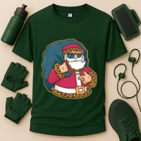 Santa Pimp Cooling Performance Crew T-Shirt