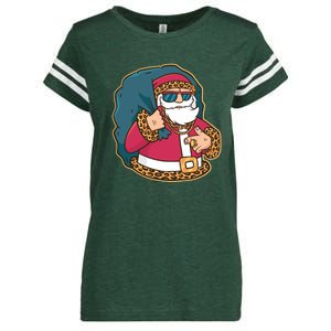 Santa Pimp Enza Ladies Jersey Football T-Shirt