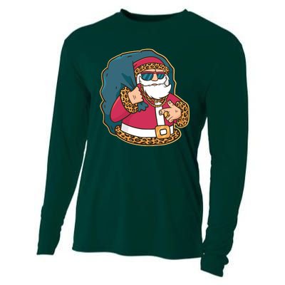 Santa Pimp Cooling Performance Long Sleeve Crew