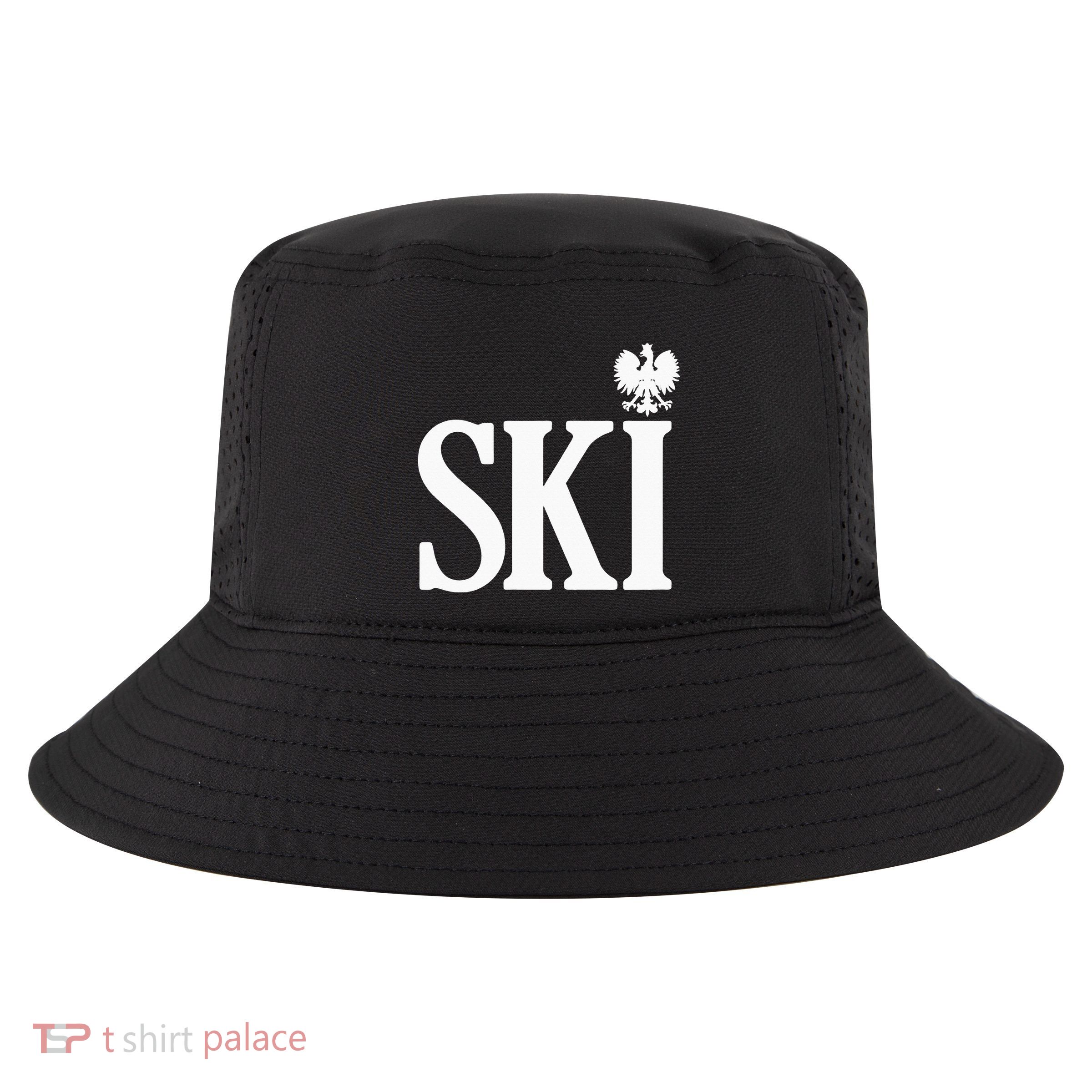 SKI Polish Surnames Ending Polish Eagle Dyngus Day Cool Comfort Performance Bucket Hat