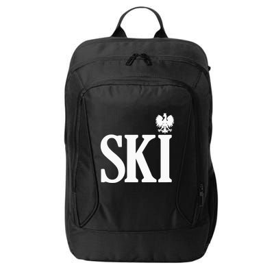 SKI Polish Surnames Ending Polish Eagle Dyngus Day City Backpack