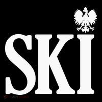 SKI Polish Surnames Ending Polish Eagle Dyngus Day Drawstring Bag