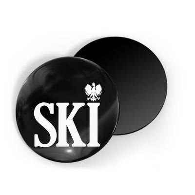 SKI Polish Surnames Ending Polish Eagle Dyngus Day Magnet