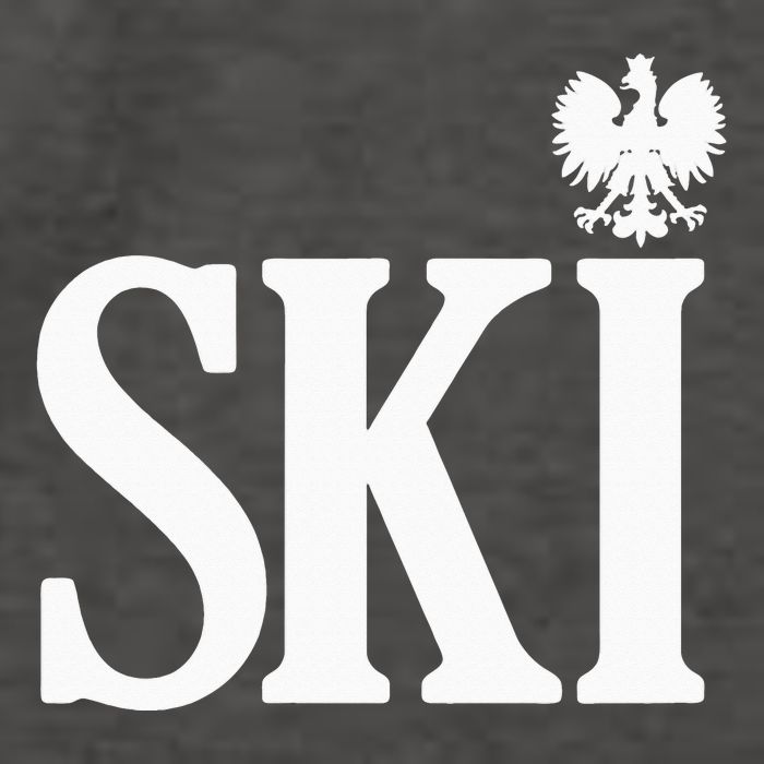 SKI Polish Surnames Ending Polish Eagle Dyngus Day Vector Backpack
