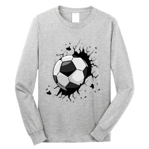 Soccer Players Soccer Team Graphic Sports Soccer Long Sleeve Shirt