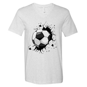 Soccer Players Soccer Team Graphic Sports Soccer V-Neck T-Shirt