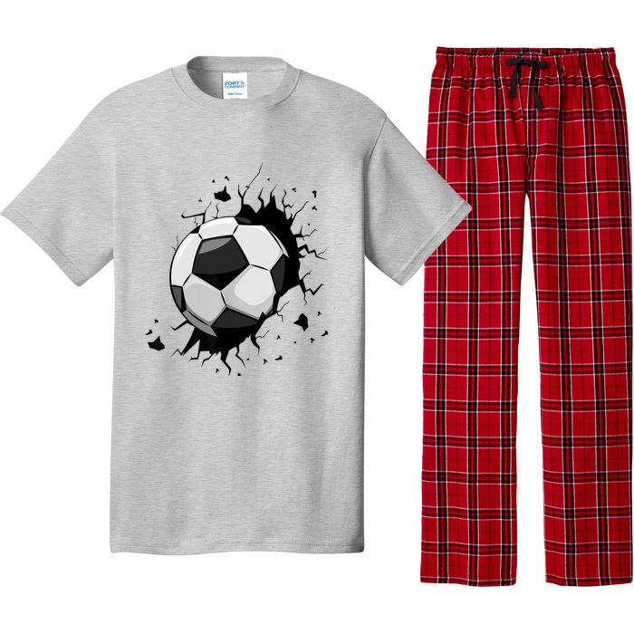 Soccer Players Soccer Team Graphic Sports Soccer Pajama Set