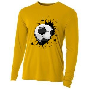 Soccer Players Soccer Team Graphic Sports Soccer Cooling Performance Long Sleeve Crew