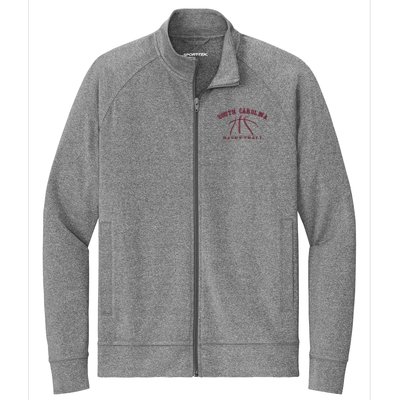 Sc Practice South Carolina Basketball Fan Hoops Gear Stretch Full-Zip Cadet Jacket