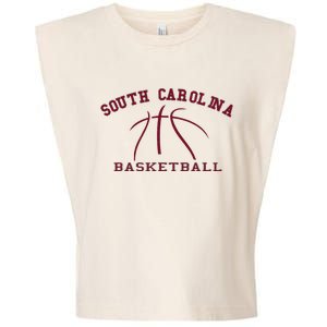 Sc Practice South Carolina Basketball Fan Hoops Gear Garment-Dyed Women's Muscle Tee