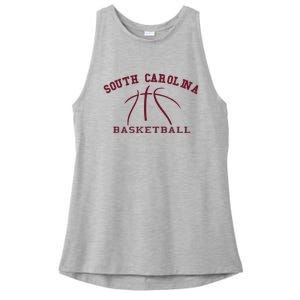 Sc Practice South Carolina Basketball Fan Hoops Gear Ladies PosiCharge Tri-Blend Wicking Tank