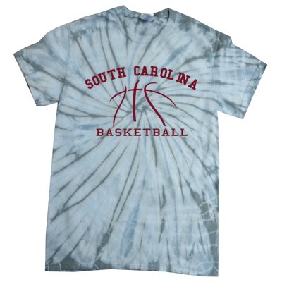 Sc Practice South Carolina Basketball Fan Hoops Gear Tie-Dye T-Shirt