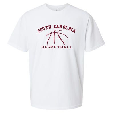 Sc Practice South Carolina Basketball Fan Hoops Gear Sueded Cloud Jersey T-Shirt