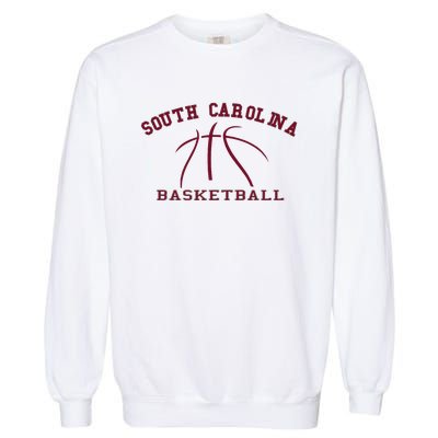 Sc Practice South Carolina Basketball Fan Hoops Gear Garment-Dyed Sweatshirt