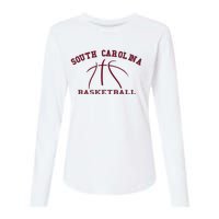 Sc Practice South Carolina Basketball Fan Hoops Gear Womens Cotton Relaxed Long Sleeve T-Shirt