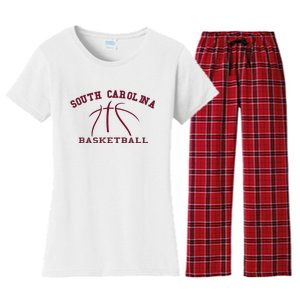 Sc Practice South Carolina Basketball Fan Hoops Gear Women's Flannel Pajama Set