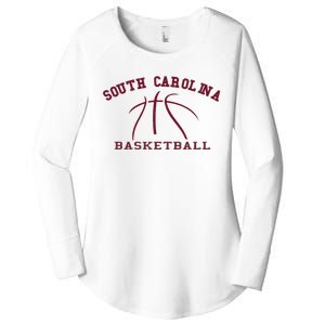 Sc Practice South Carolina Basketball Fan Hoops Gear Women's Perfect Tri Tunic Long Sleeve Shirt