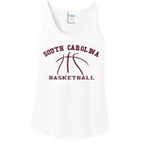 Sc Practice South Carolina Basketball Fan Hoops Gear Ladies Essential Tank