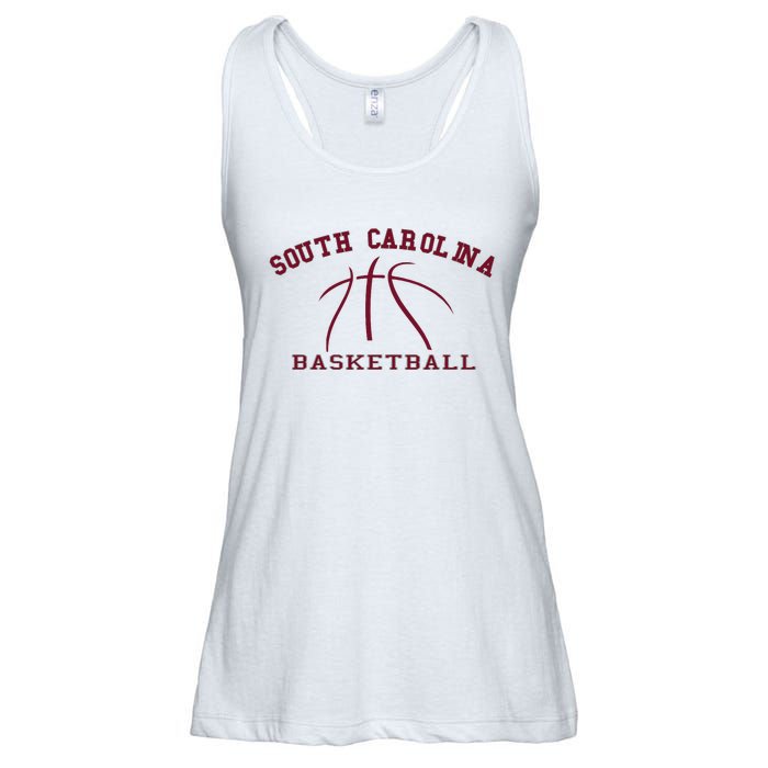 Sc Practice South Carolina Basketball Fan Hoops Gear Ladies Essential Flowy Tank