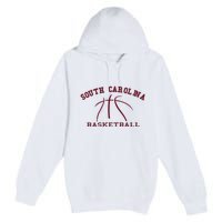 Sc Practice South Carolina Basketball Fan Hoops Gear Premium Pullover Hoodie