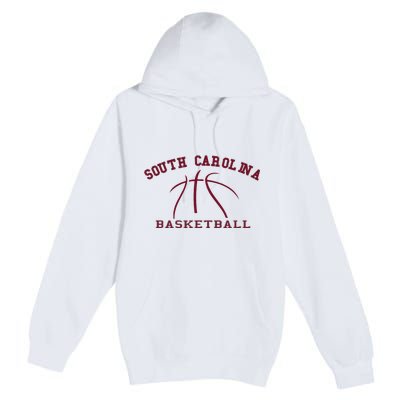 Sc Practice South Carolina Basketball Fan Hoops Gear Premium Pullover Hoodie