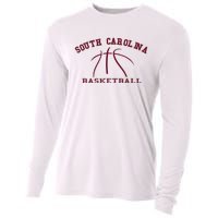 Sc Practice South Carolina Basketball Fan Hoops Gear Cooling Performance Long Sleeve Crew