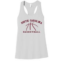 Sc Practice South Carolina Basketball Fan Hoops Gear Women's Racerback Tank