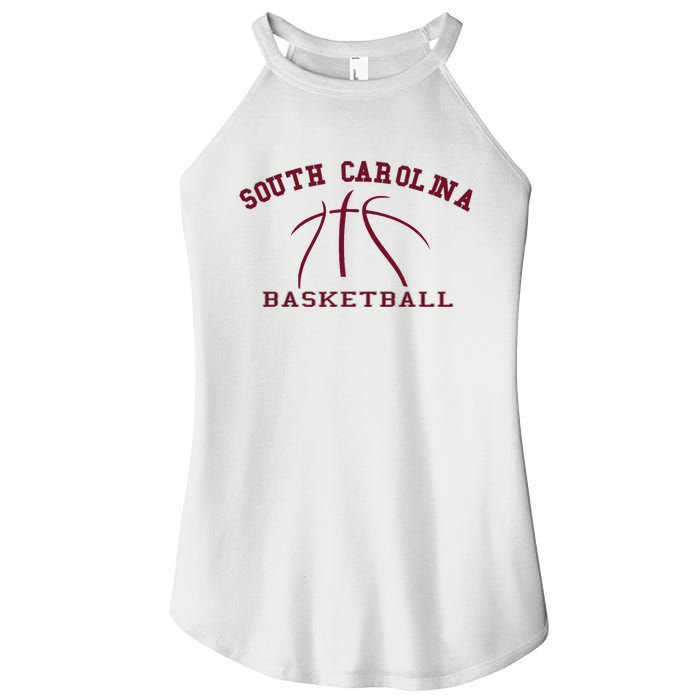 Sc Practice South Carolina Basketball Fan Hoops Gear Women's Perfect Tri Rocker Tank