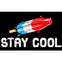 Summer Popsicle Stay Cool Funny Bomb Retro 80s Pop Gift Bumper Sticker