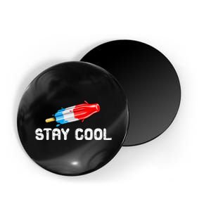 Summer Popsicle Stay Cool Funny Bomb Retro 80s Pop Gift Magnet